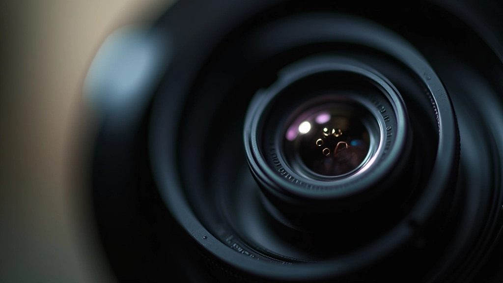 Close-up of camera lens aperture blades showing different f-stop openings, professional macro photography