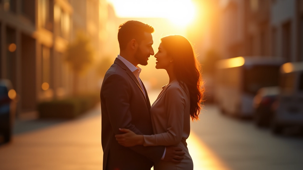 Couple engagement portrait in urban Eindhoven setting